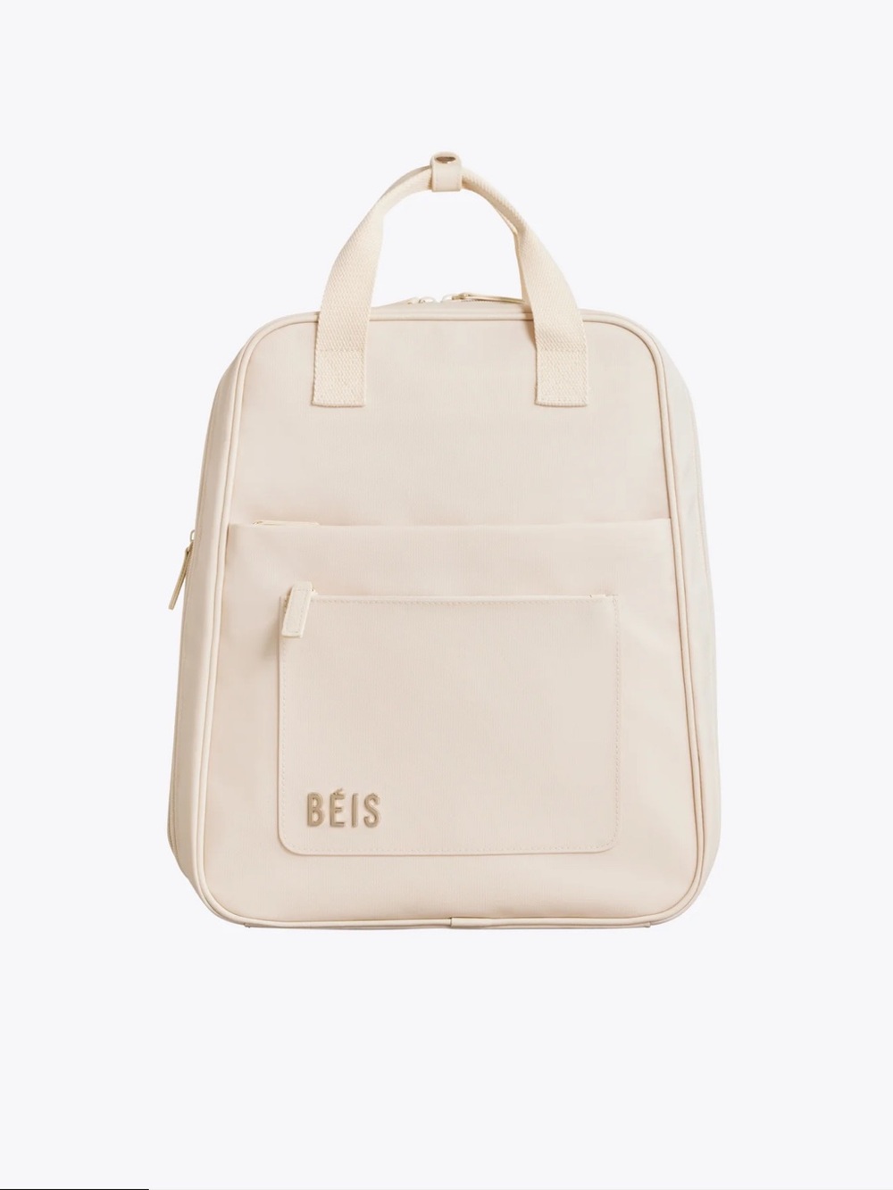 BÉIS The Expandable Backpack in Beige